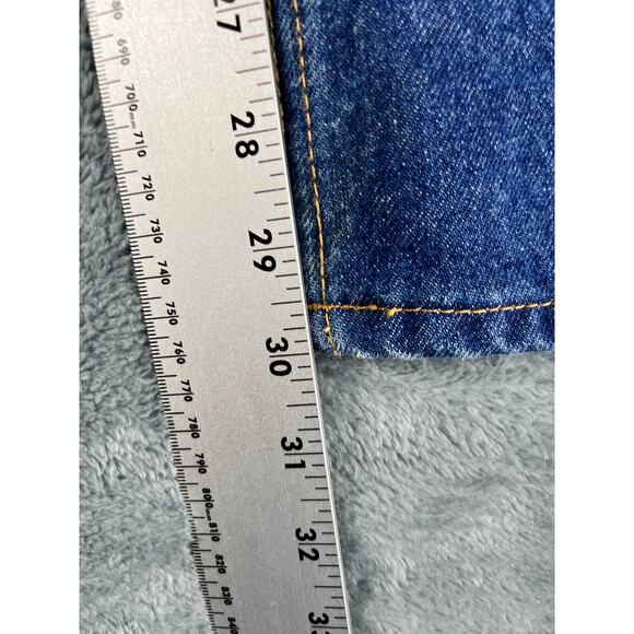 Men’s Straight-Leg Diamond Gusset Dark Blue 37x31 – Excellent Condition - Picture 9 of 11